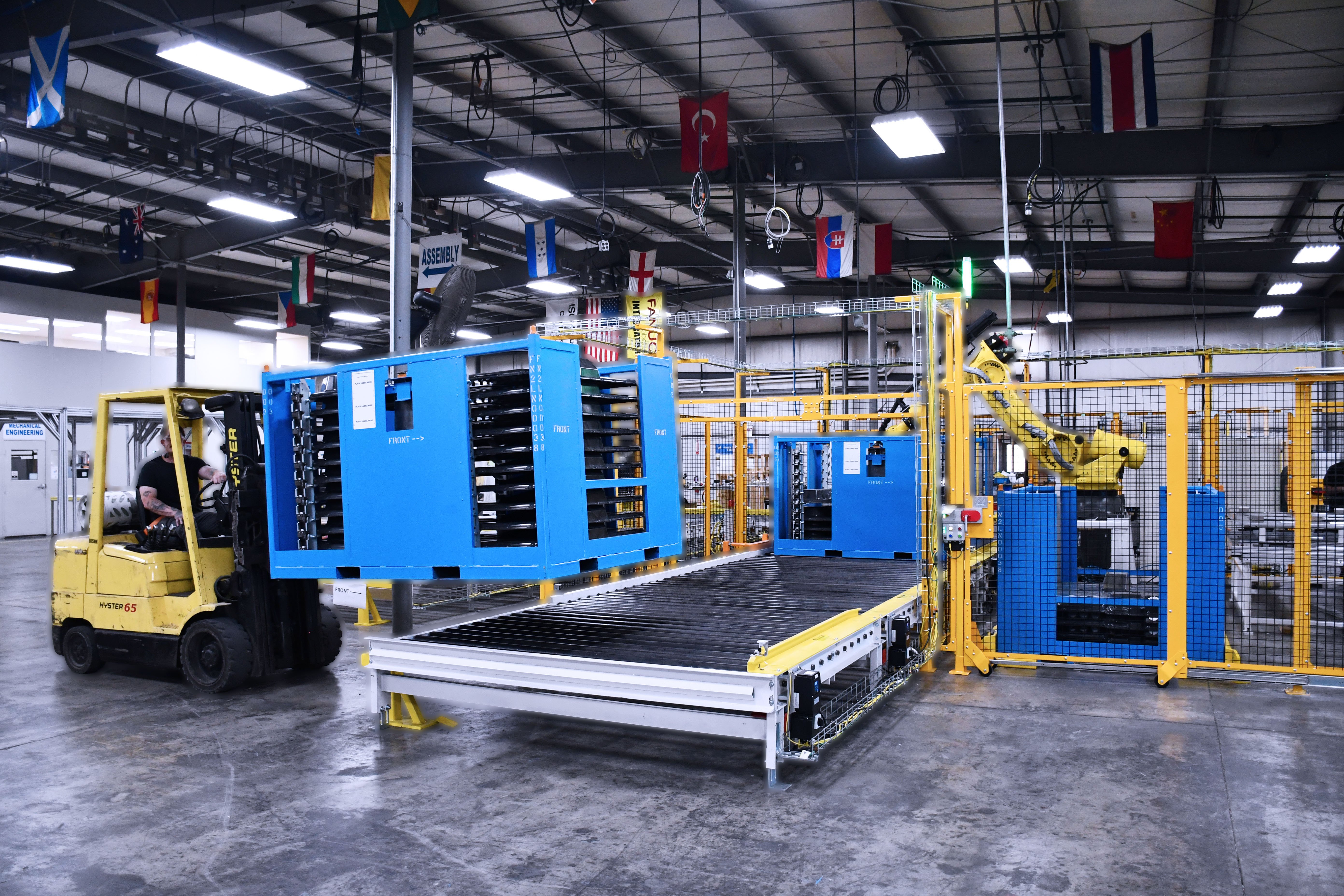 Full Cell with Forklift