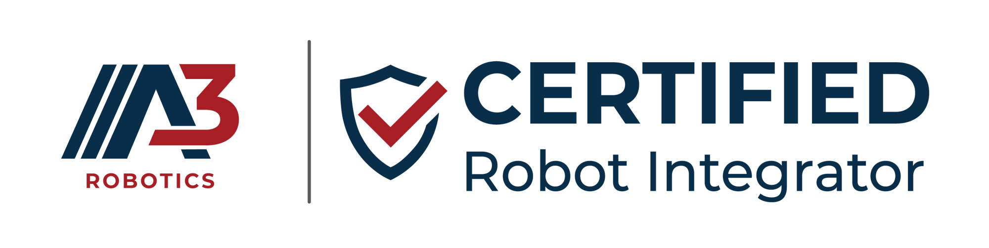 A3 Certified Robot Integrator