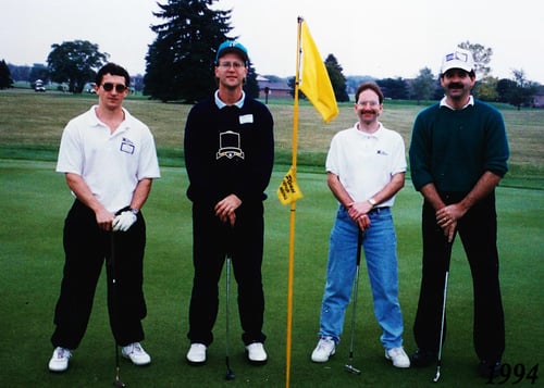 Team 1994 - Pat Downing, Jeff Hoff, Jeff Thierry, John Fisk